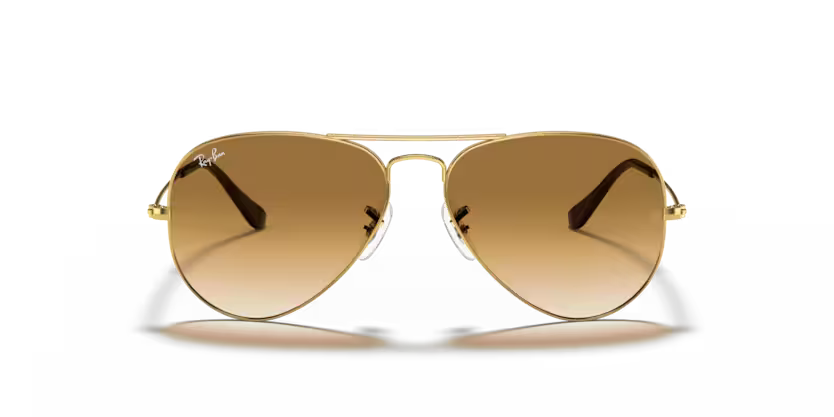 0RB3025L__001_51__STD__shad__fr Óculos de Sol Ray-Ban Aviador 0RB3025L Ouro – 001/51 - Imagem 1