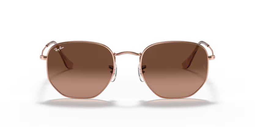0RB3548NL__9069A5__STD__shad__fr Óculos de Sol Ray-Ban Hexagonal 0RB3548NL Cobre - 9069A5 - Imagem 1