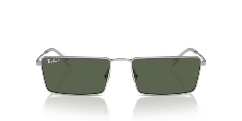 0RB3741__003_9A__P21__shad__fr Óculos de Sol Ray-Ban Emy 0RB3741 - Prata 003/9A - Imagem 1