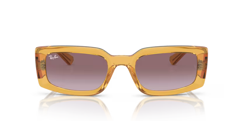 0RB4395__66828H__P21__shad__fr Óculos de Sol Ray-Ban Kiliane 0RB4395 - Amarelo 66828H - Imagem 1