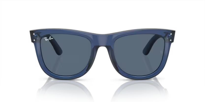 0RBR0502S__67083A__P21__shad__fr Óculos de Sol Ray-Ban Wayfarer Reverse 0RBR0502S - Azul 67083A - Imagem 1
