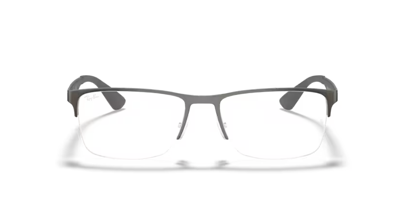 0RX6335__2855__STD__shad__fr Óculos de Grau Ray-Ban 0RX6335 - Chumbo 2855 - Imagem 1