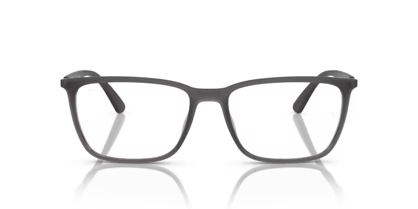 0RX7219L__8275__P21__shad__fr Óculos de Grau Ray-Ban 0RX7219L - Cinza Trasnparente 8275 - Imagem 1