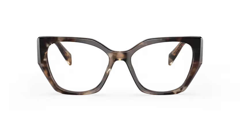 0PR_18WV__07R1O1__STD__shad__fr Óculos de Grau Prada 0PR 18WV Tartaruga – 07R1O1 - Imagem 1