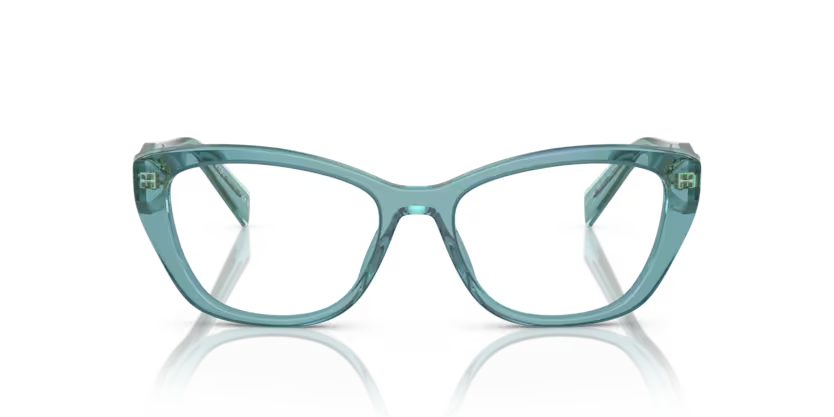 0PR_19WV__16J1O1__P21__shad__fr Óculos de Grau Prada 0PR 19WV Verde – 16J1O1 - Imagem 1