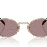 Óculos de Sol Prada 0PR 65ZS Dourado-Rosa – ZVN20I