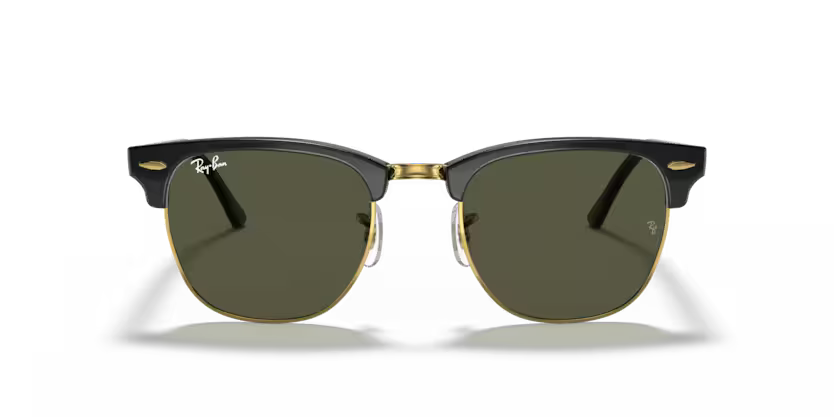 0RB3016__W0365__STD__shad__fr Óculos de Sol Ray-Ban Clubmaster 0RB3016 - Preto W0365 49 - Imagem 1