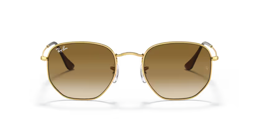 0RB3548__001_51__STD__shad__fr Óculos de Sol Ray-Ban Hexagonal 0RB3548 Dourado - 001/51 54 - Imagem 1