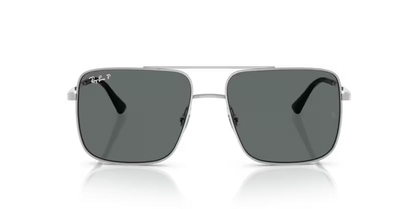 0RB3758__003_81__P21__shad__fr Óculos de Sol Ray-Ban Kai 0RB3758- Prata 003/81 56 - Imagem 1