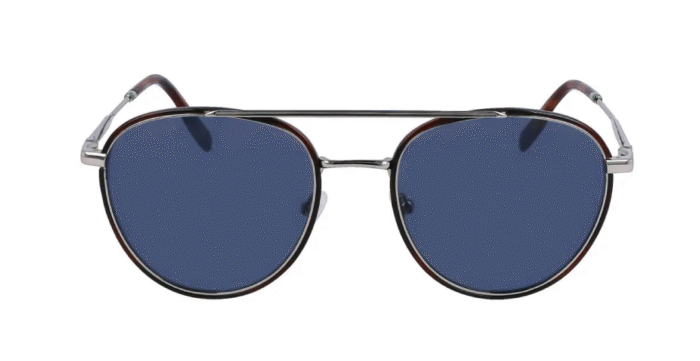 Óculos de Sol Lacoste L258S - Cinza Silver 045 - Imagem 1