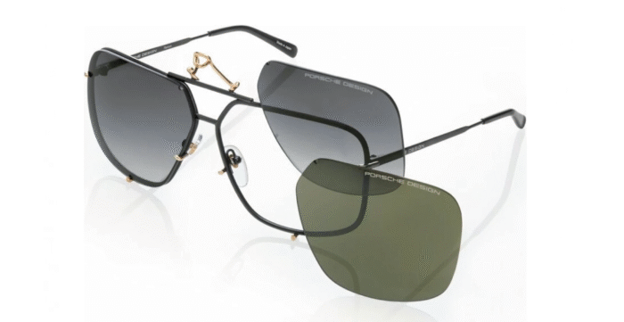 Óculos de Sol Porsche P8928 - Preto D 65 - Imagem 3
