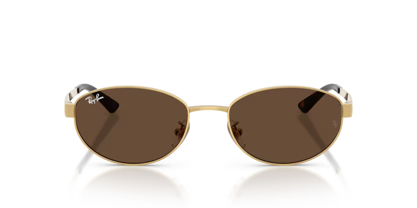 0RB3774D__001_73__P21__shad__fr Óculos de Sol Ray-Ban 0RB3774D- Dourado 001/73 - Imagem 1