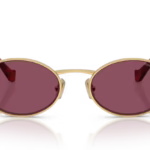 Óculos de Sol Miu Miu  0MU 52YS - Dourado 5AK20Y