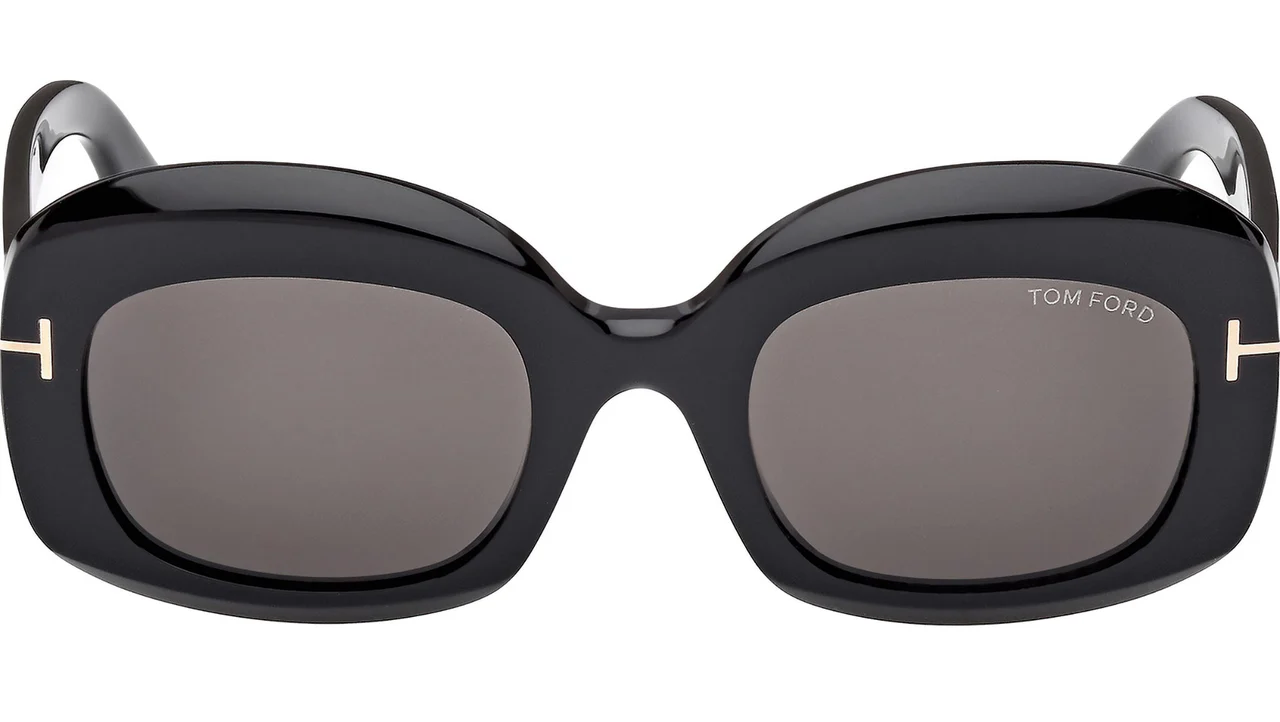 873b83e84113ecbd19cef217e68e10f7 Óculos de Sol Tom ford FT1219 - Preto 01A 53 - Imagem 1