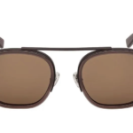 Óculos de Sol Zegna EZ0231 48E 51 - Marrom