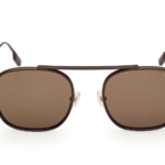 Óculos de Sol Zegna EZ0290 49E 53 - Marrom