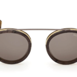 Óculos de Sol Zegna EZ0300 50J 48 50J - Dourado