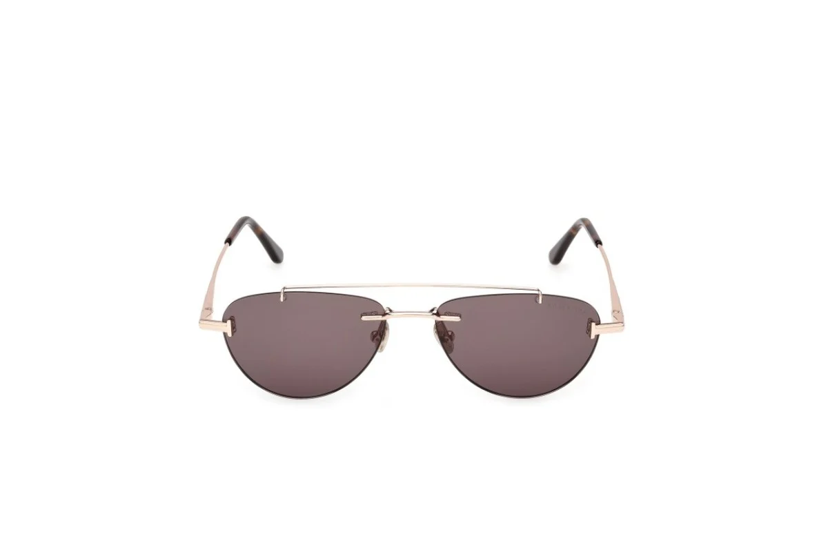 ft1356-28a-8 Óculos de Sol Tom ford FT1356 - Dourado 28A 55 - Imagem 1