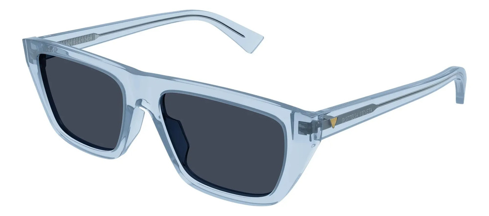 961560-MLB114712402211_072026 Óculos De Sol Bottega Venetta Bv1291s 003 003 54 Retangular Azul-celeste Azul - Imagem 1