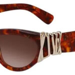Óculos De Sol Lanvin - Lnv664s 730 Tartaruga / Havana