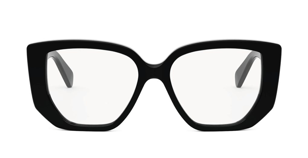 a Óculos De Grau Celine CL50146I 001 53 - Preto - Imagem 1