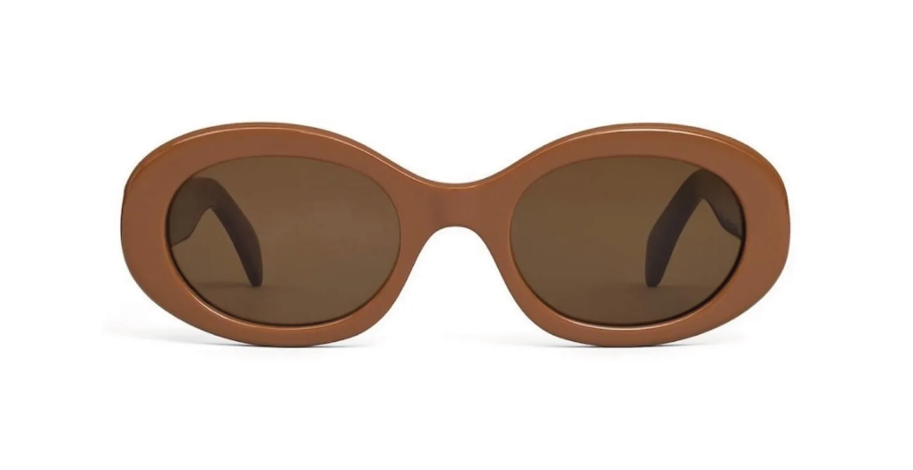 aaa Óculos De Sol Celine CL40194U 45E 52 - Marrom - Imagem 1