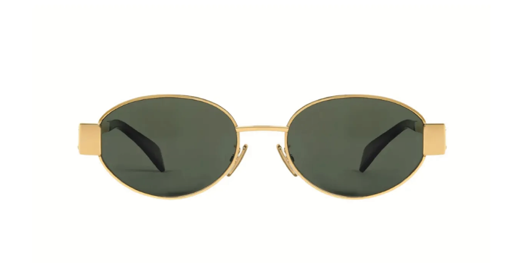 aaa Óculos De Sol Celine CL40235U 30N 54 - Dourado - Imagem 1
