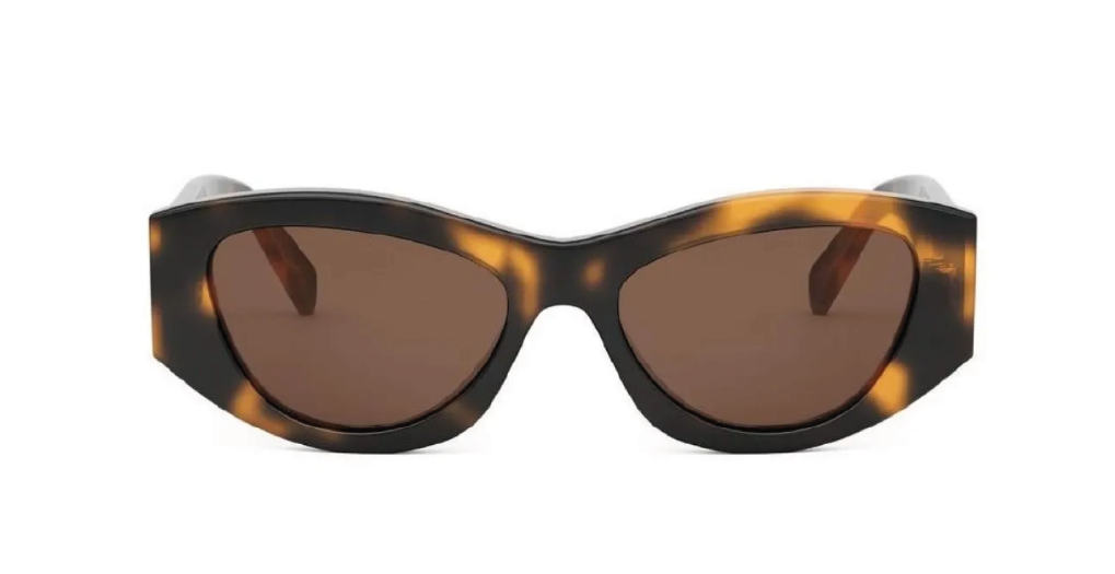 aaa Óculos De Sol Celine CL40308U 53E 55 - Tartaruga - Imagem 1
